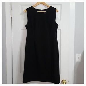 Calvin Klein Woven Sheath Dress - Black